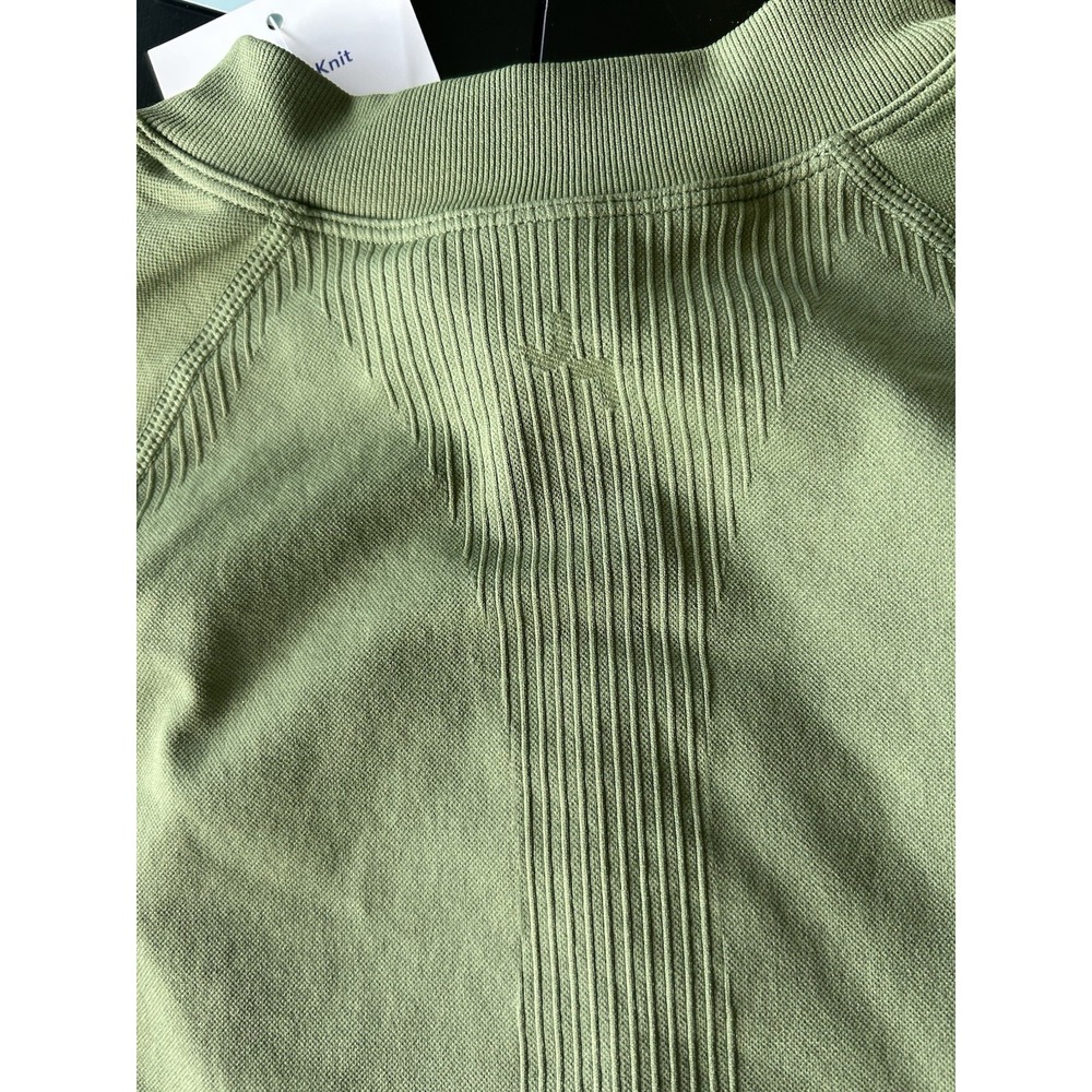 New JoyLab Green Seamless Fitted Full Zip Jacket Joy Lab, Fits Small Stretch - Picture 12 of 16